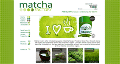 Desktop Screenshot of matchateafactory.com